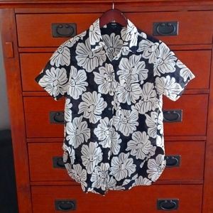 Theory Floral Button-Down shirt